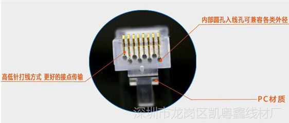 安普六類水晶頭 千兆網(wǎng)絡(luò)的可靠基石